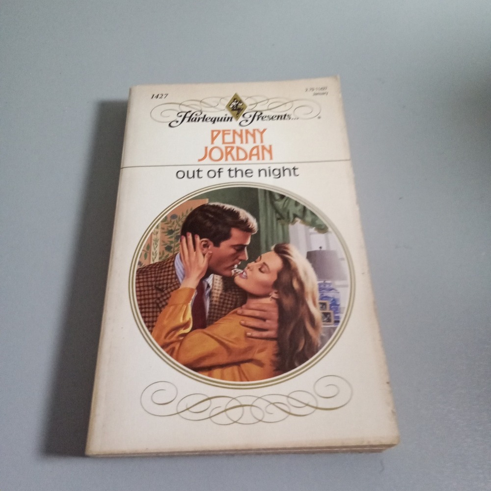 Out of the Night Penny Jordan Harlequin Presents 1427 Vintage Romance 1992 PB